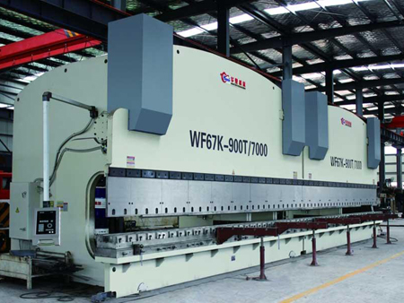 2-WF(D)67K CNC Controlled Hydraulic Press Brake