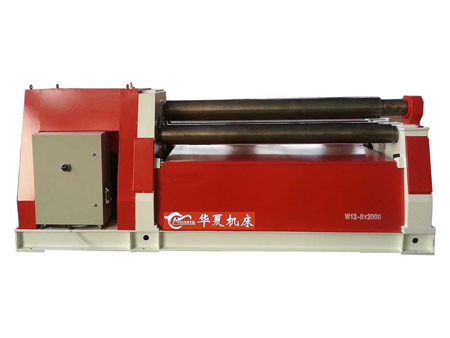 W12 4-roll Plate Rolling Machine